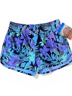 NEW Columbia | Purple Floral Active Shorts | XS (6)